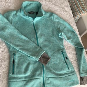 Eddie Bauer knit zipup warm! Only wore a few times